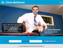 Tablet Screenshot of drchrismckenzie.com